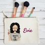 Create Your Own Positive Vibes Makeup Bag, thumbnail 1 of 5