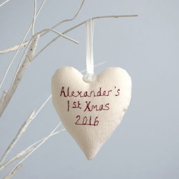 Personalised Baby's First Christmas Decoration Gift, 3 of 12