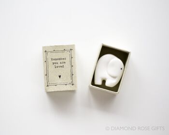 Elephant Gift, 14th Ivory Anniversary Gift Idea, 2 of 9