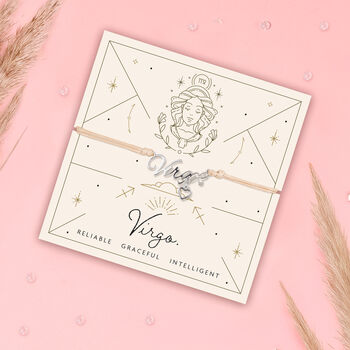 Virgo Zodiac Star Sign Bracelet, 2 of 6