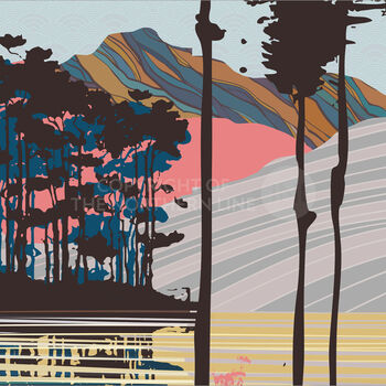 Blea Tarn Reflections Lake District Poster Print, 3 of 5