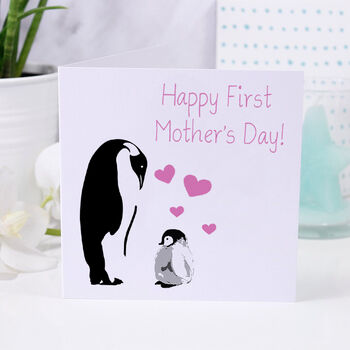 First Mother's Day Penguin Card, 2 of 2