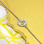 Sterling Silver Solar Plexus Chakra Bracelet, thumbnail 1 of 5