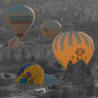 Set Of Three Hot Air Balloon Landscape Prints, thumbnail 7 of 7