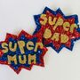 Father's Day Pin Badge, Mother's Day Pin Badge, thumbnail 3 of 10