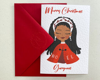 Personalised Christmas Greetings Card For Aunt, 5 of 6