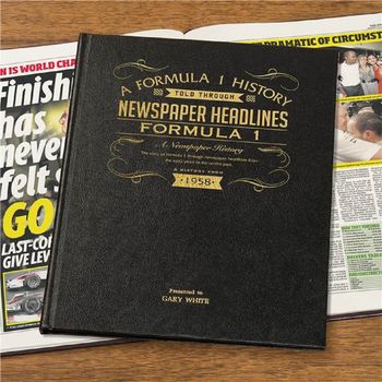 Personalised Formula One History Gift Book, 4 of 7
