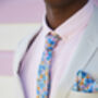 Mens Summer Mix Floral Pocket Square, thumbnail 3 of 9