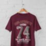 'Authentic Vintage 1974' 50th Birthday Gift T Shirt, thumbnail 5 of 7