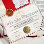 Personalised Letter From Santa Claus Kids Father Christmas Eve Letter Set North Pole Mail, thumbnail 9 of 12