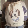 Personalised Dog Walking Set Gift With Backpack, thumbnail 3 of 12