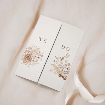 Boho Gatefold Wedding Invitations, 2 of 5