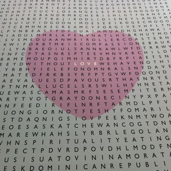 Personalised Word Search Print With Heart, 2 of 5