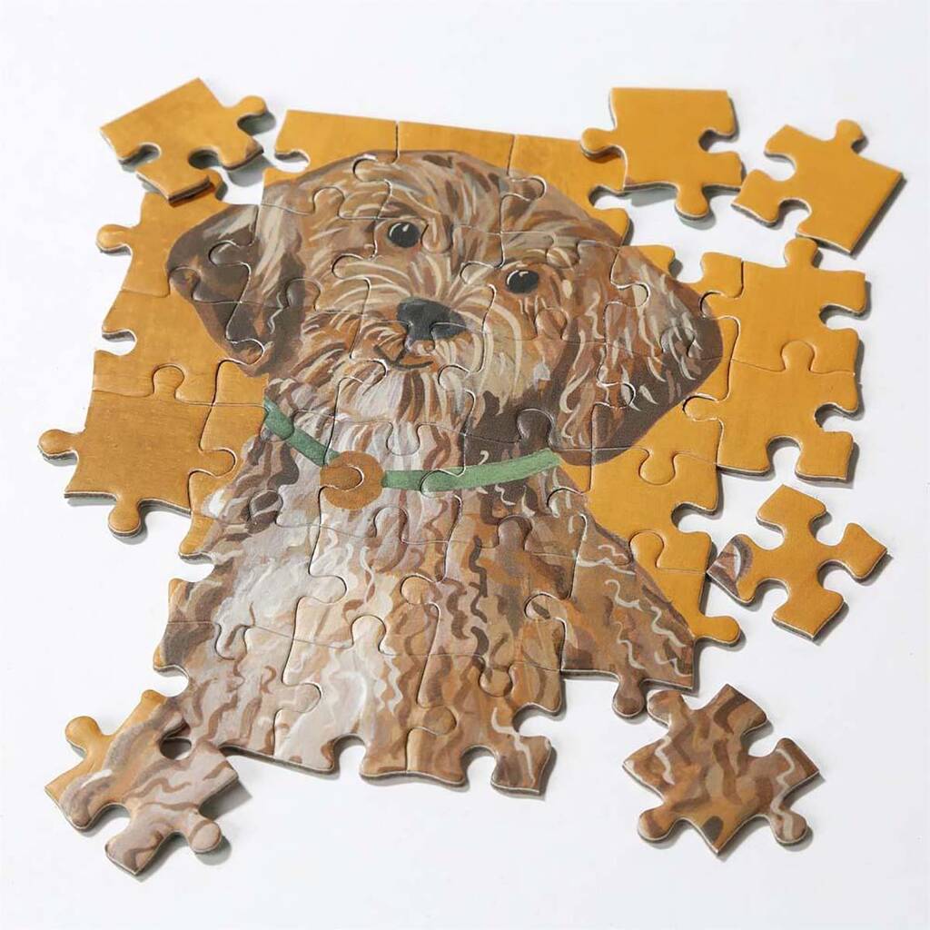 100 Piece Dog Puzzle By Postbox Party