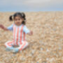 Vertical Stripe Dungarees, thumbnail 3 of 4