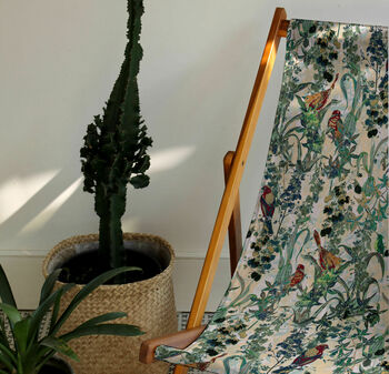 Garden Scene Deckchair, 3 of 4