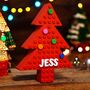 Personalised Lego Compatible Christmas Tree, thumbnail 2 of 11