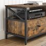 Tv Cabinet With Drawers And Open Storage Shelves, thumbnail 6 of 7