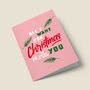 'Spend It With You' Christmas Card, thumbnail 3 of 4