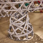 Woven Standing Christmas Tree Decoration, thumbnail 5 of 5