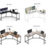 Space Saving L Shaped Desk For Home Office, thumbnail 12 of 12