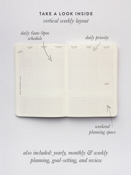2026 Weekly Vertical Planner/Personalised, 2 of 12