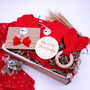 Girls Christmas Romper Gift Set, thumbnail 1 of 6