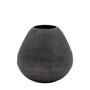Artisan Large Oval Black Aluminium Vase, thumbnail 3 of 3