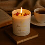 Aromatherapy Rose Soy Candle With Rose Quartz Crystals, thumbnail 7 of 12
