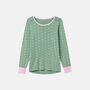 Women's 'Juniper Polka' Bamboo Pyjama Set, thumbnail 5 of 5