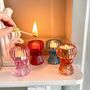 Glass Colourful Candle Holder, thumbnail 4 of 7