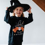 Yeah Witchin' Children's Halloween T Shirt, thumbnail 2 of 8