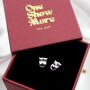 Sterling Silver Comedy And Tragedy Earrings, thumbnail 5 of 6