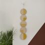 Yellow Lines Geometric Contemporary Wall Hanging Art, thumbnail 1 of 6