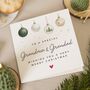 Personalised Christmas Card For Grandad And Grandma, thumbnail 1 of 7