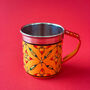 ‘Darbaar’ Hand Painted Indian Chai Cup, thumbnail 1 of 3