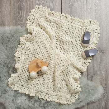 Bobby Baby Blanket Knitting Kit, 3 of 10