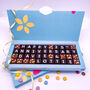 Personalised 25th Silver Anniversary Chocolates, thumbnail 1 of 6