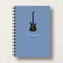 Personalised Guitar Music Lover's Journal Or Notebook, thumbnail 1 of 10