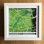 Personalised Cricket Ground Map, thumbnail 1 of 8