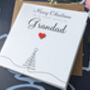 Personalised Handmade Christmas Card For Special Grandfather, thumbnail 4 of 4