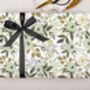 Three Sheets Of Botanical Floral Wrapping Paper, thumbnail 2 of 2