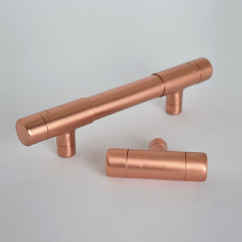 Chunky Copper T Bar Pull, 6 of 8