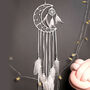 White Mystical Christmas Wall Deco Dream Catcher, thumbnail 5 of 10