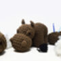 Pippapotamus Hippo Crochet Kit, thumbnail 1 of 3