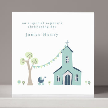 Personalised Christening Card, 2 of 3