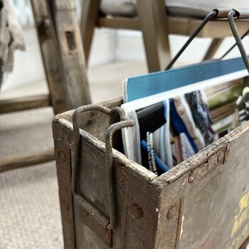 Vintage Military Ammunition Storage Box Magazine Holder, 2 of 7