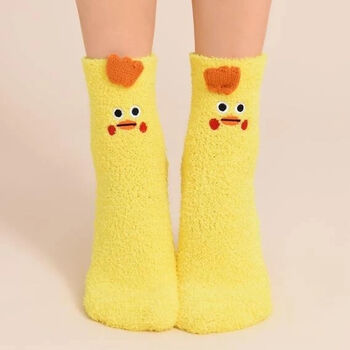 Cute Fluffy Animal Socks Gift Box, 8 of 10