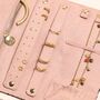 Leopard Print Velvet Jewellery Roll, thumbnail 4 of 4