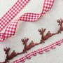Reindeer And Plaid Ribbon Collection, thumbnail 2 of 8